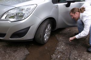 Auto Body Damage Caused by Potholes